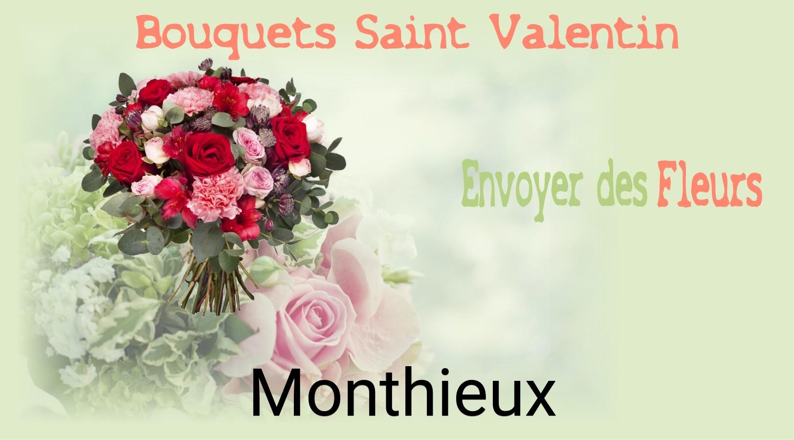 Roses de Saint-Valentin livrées à Monthieux